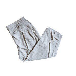 Linen blend vacation trousers by Zara, breathable, dainty, 90s preppy look